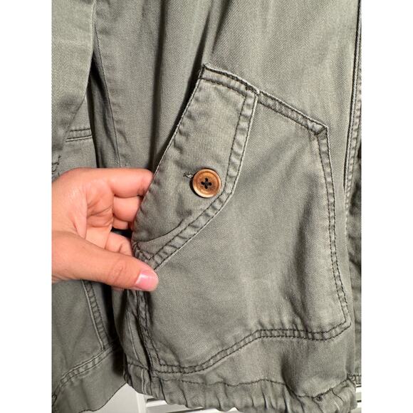 Roxy Women’s Wintercloud Military Jacket Size XS - Picture 4 of 10